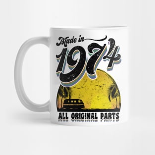 Made in 1974 All Original Parts Mug